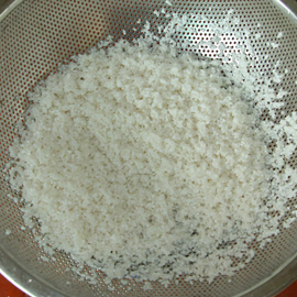 как варить обсушить рис для суши